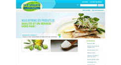 Desktop Screenshot of ecologixxalimentaire.com